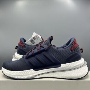 adidas X_PLRBOOST Burgundy and‎ Navy Trainers 11.5